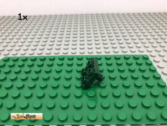 LEGO 1Stk Platten mit Pin unten Dunkelgrn, Dark Green 2476 50