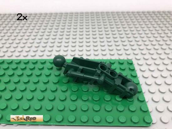 LEGO 2Stk Technic Bionicle Bein Dunkelgrn, Dark Green 50920 47