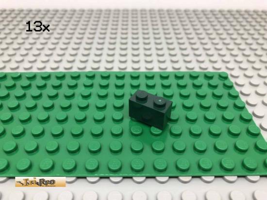 LEGO 13Stk 1x2 Baustein Stein Basic Dunkelgrn, Dark Green 3004 26