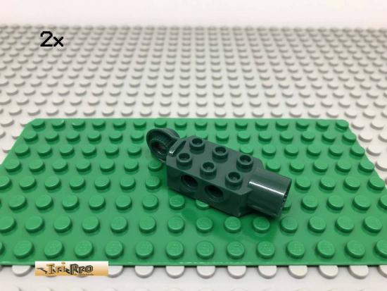 LEGO 2Stk 2x3 Technic Rotation Gelenk Dunkelgrn, Dark Green 47432 30a