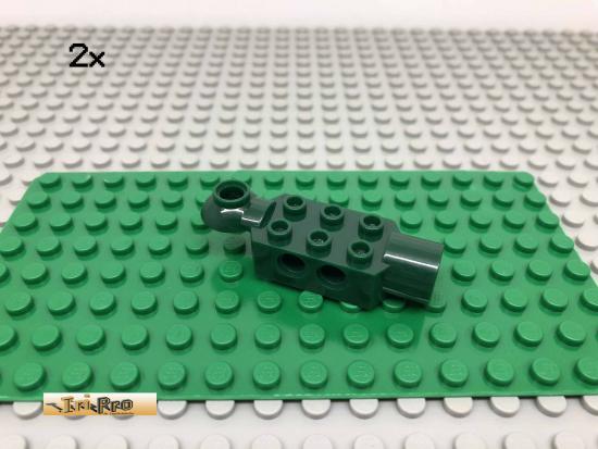 LEGO 2Stk 2x3 Technic Rotation Gelenk Dunkelgrn, Dark Green 47454 30