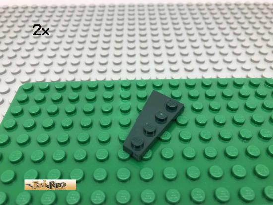 LEGO 2Stk 2x4 Schrgstein Keilstein Flgel Dunkelgrn, Dark Green 41769 9