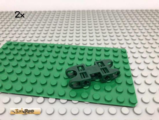 LEGO 2Stk Technic Bionicle Verbinder Dunkelgrn,Dark Green 47296 93