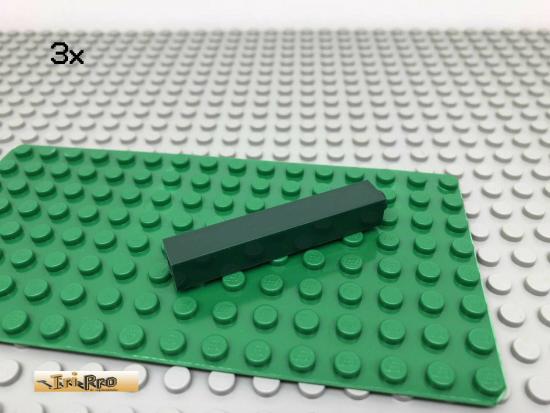 LEGO 3Stk 1x1x5 Sulen Sttzen Dunkelgrn, Dark Green 2453 71