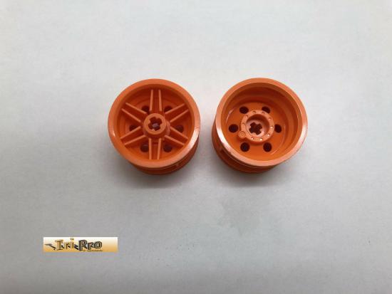 Lego 2x Felge orange 56145