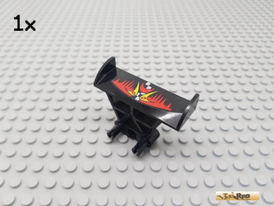 LEGO 1Stk Technic Heckspoiler schwarz bedruckt 30626