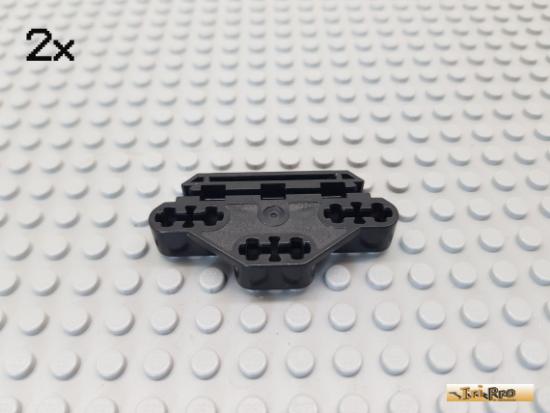 LEGO 2Stk Technic Pin Verbinder schwarz 32307