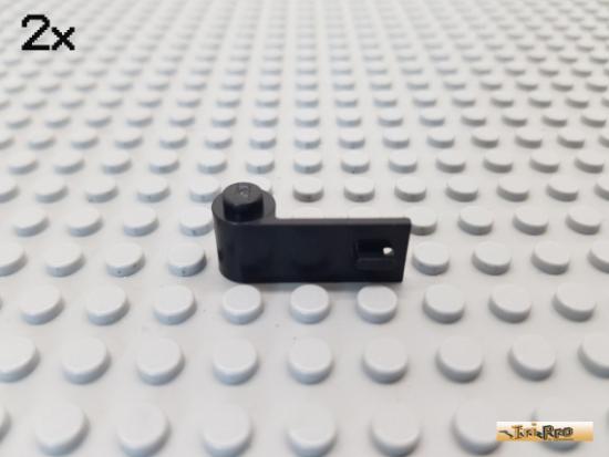 LEGO 2Stk Tr / Autotr links 1x3 schwarz 3822