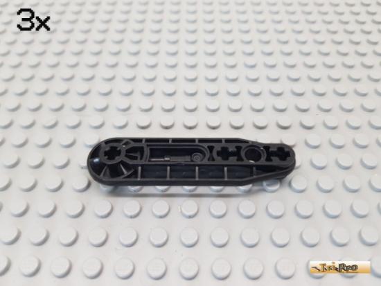 LEGO 2Stk Technic Liftarm / Bionicle 1x7 schwarz 32177