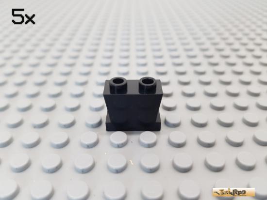 LEGO 5Stk Minifigur Unterkrper / Stein 1x2 schwarz