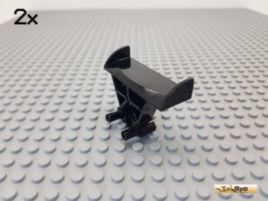 LEGO 2Stk Technic Spoiler / Heckspoiler 3x4x6 schwarz 30626