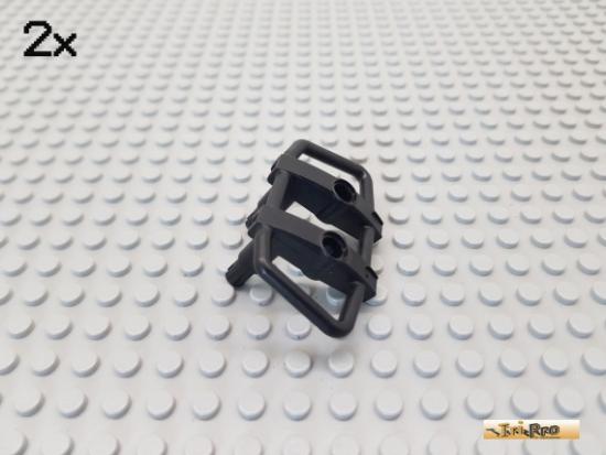 LEGO 2Stk Technic Khlergrill 3x4x6 schwarz 30632