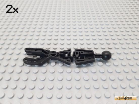 LEGO 2Stk Bionicle Arm flexibel schwarz 32168