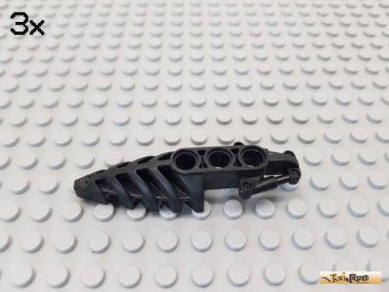 LEGO 3Stk Bionicle Fu schwarz 50858