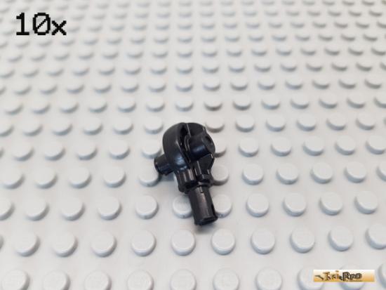 LEGO 10Stk Technic Kugelgelenk mit Pin schwarz 47455