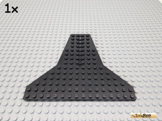 LEGO 1Stk Keil / Flgelplatte 14x16 schwarz 6219