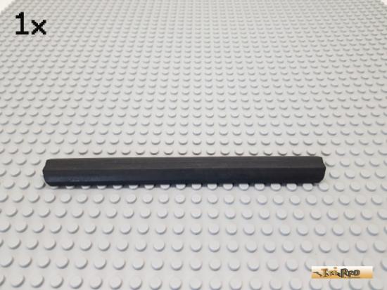 LEGO 1Stk Technic Gummi Puffer 2x18 schwarz 7045