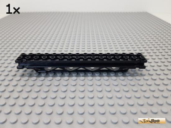 LEGO 1Stk Arm / Rampe horizontal / Ausleger 2x16x2 schwarz 30518