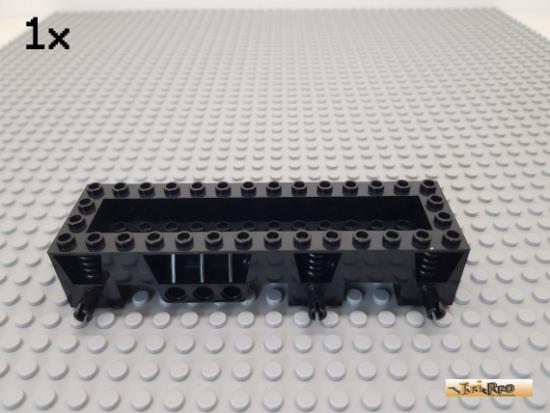 LEGO 1Stk Fahrgestell / Chassis 4x14x2 1/3 schwarz 30642