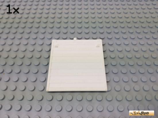 LEGO 1Stk Platte / Deckel 6x7 wei 4511