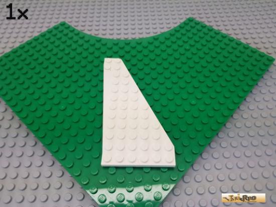 LEGO 1Stk Keil / Flgelplatte 6x12 links wei 3586