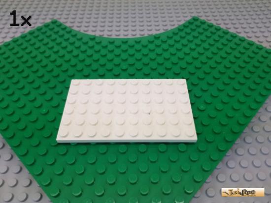 LEGO 1Stk Platte Basic 6x10 wei 3033