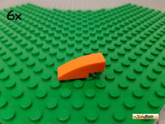 LEGO 6Stk Bogen / Bogenstein / Kotflgel 1x3 orange 50950