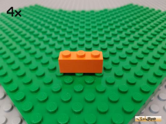 LEGO 4Stk Stein Basic 1x3 orange 3622