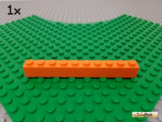 LEGO 1Stk Stein Basic 1x10 orange 6111