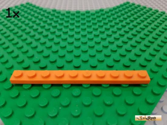 LEGO 1Stk Platte Basic 1x10 orange 4477