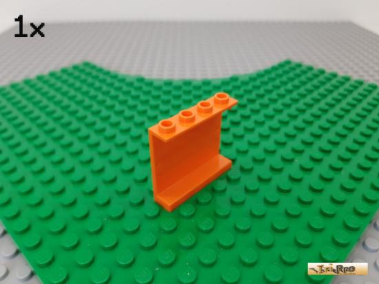 LEGO 1Stk Paneel / Wand 1x4x3 orange 4215