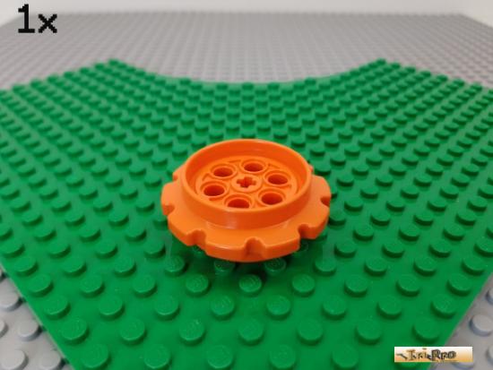 LEGO 1Stk Technic Rad / Felge 6x6 orange 57519