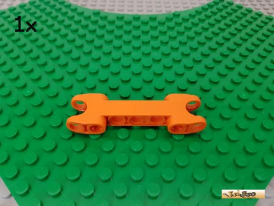 LEGO 1Stk Technic Kugelgelenk Verbinder 2x7 orange 61054