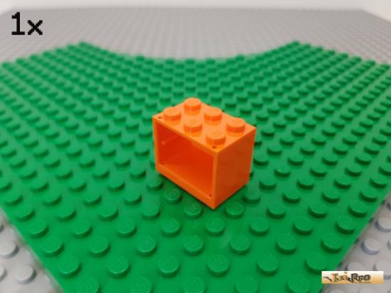 LEGO 1Stk Container / Box 2x3x2 orange 4532