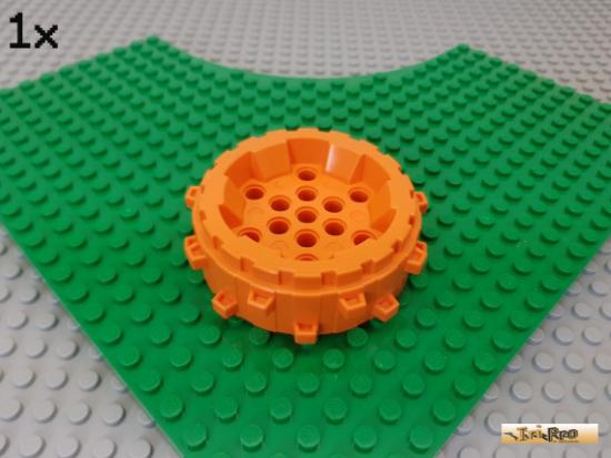 LEGO 1Stk Technic Rad / Felge orange 64711