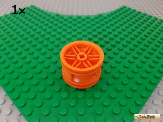 LEGO 1Stk Felge / Reifen 37x22mm orange 56145