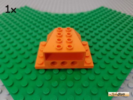 LEGO 1Stk Motorblock / Motorhaube 4x4 orange 45407