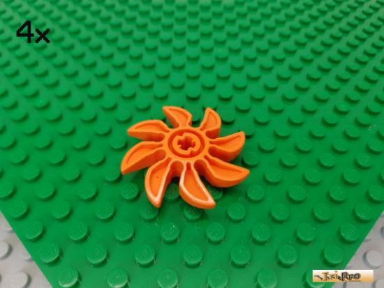 LEGO 4Stk Technic Propeller / Lfter / Rotor orange 41530