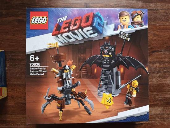 LEGO MOVIE 2 Einsatzbereiter Batman und EisenBart - 70836