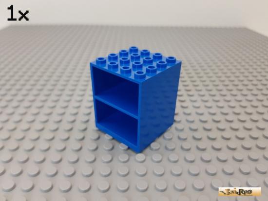 LEGO 1Stk Schrank / Kasten / Buchschrank 4x4x4 blau 837