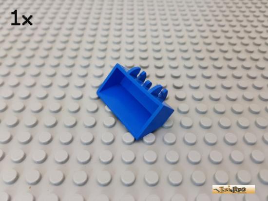 LEGO 1Stk Schaufel / Bagger / Scharnier 2x4x1 blau 784