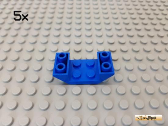 LEGO 5Stk Schrgstein / Boot / Platte 2x2 45 negativ blau 4871