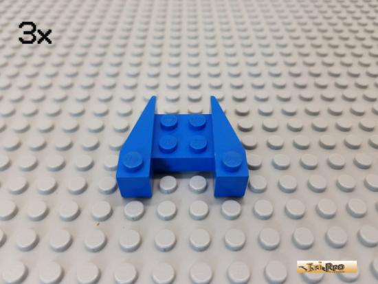 LEGO 3Stk Keilstein / Rumpf 3x4 blau 2399