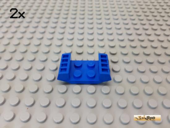 LEGO 2Stk Platte 2x2 / Khler blau 41862