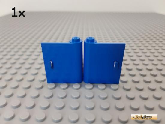 LEGO 1Stk Tr / Trblatt 1x3x3 rechts + links blau 3192 / 3193