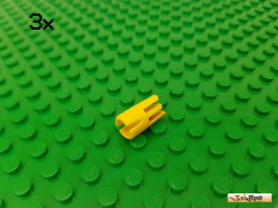 LEGO 3Stk Gelenk 3 Finger gelb 3613