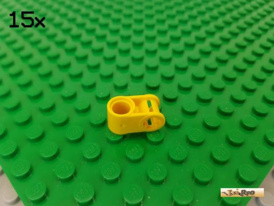 LEGO 15Stk Technic Verbinder gelb 6536