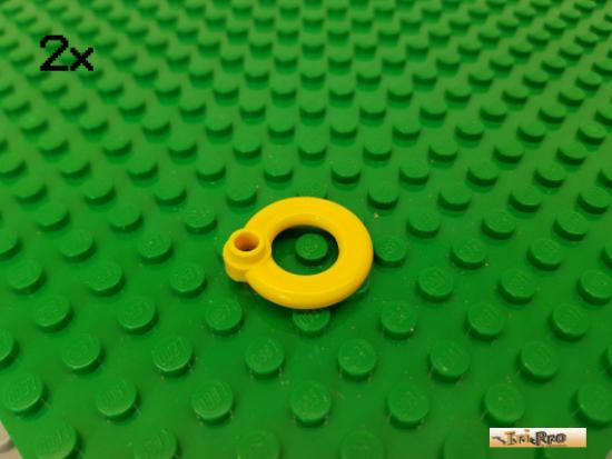 LEGO 2Stk Schwimmreifen / Rettungsring / Minifigures gelb 30340