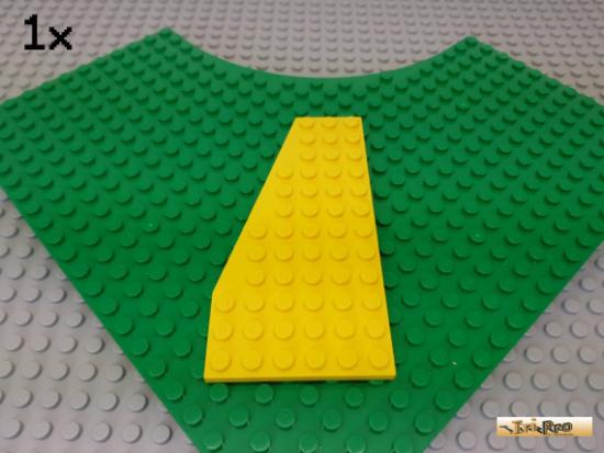 LEGO 1Stk Keil / Flgelplatte 6x12 links gelb 30355