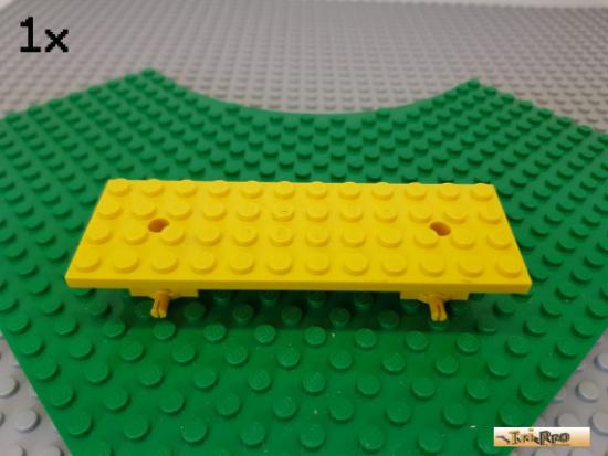 LEGO 1Stk Fahrgestell / Chassis 4x12x1 2/3 gelb 30278